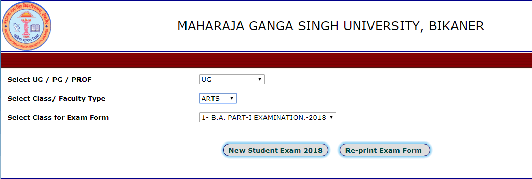 mgsu online form apply 